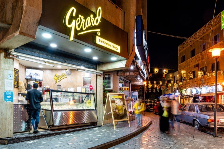 Gerard Ice Cream Rainbow Street branch