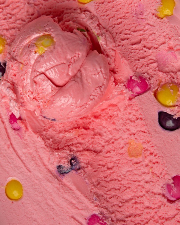 Scoop of Bubble Gum ice cream